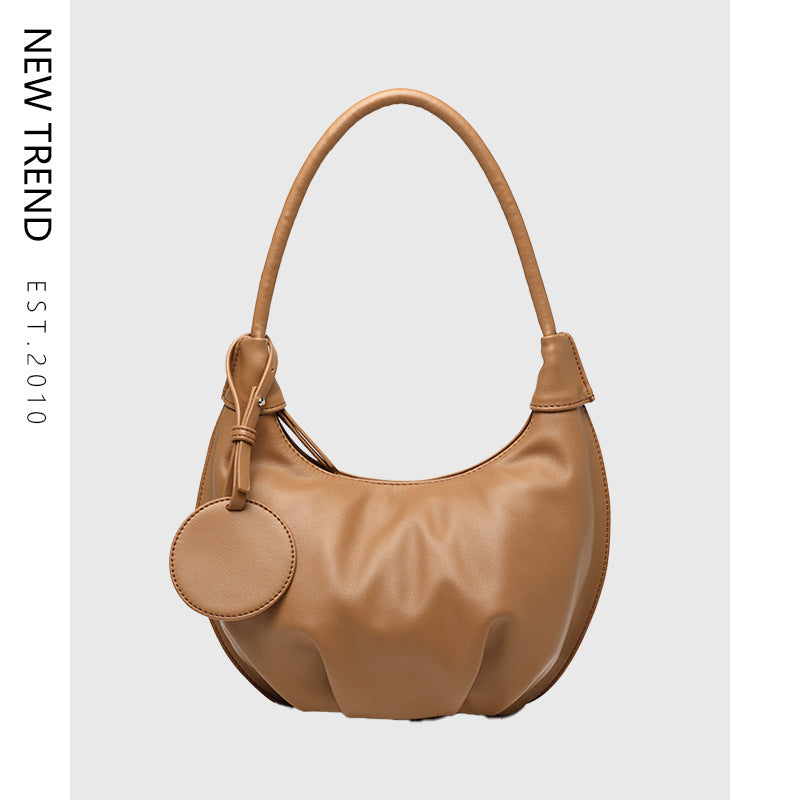 Vegan Leather Crossbody Bag for Women - Stylish & Portable Underarm Shoulder Bag - Perfect for Travel, Work & Everyday Use