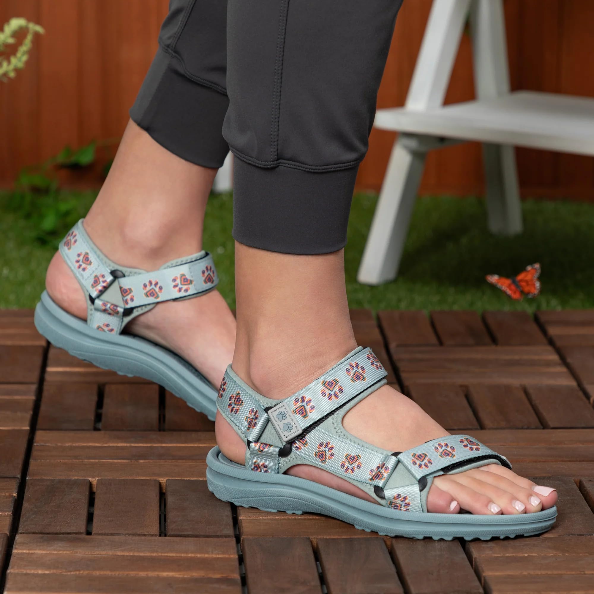 Walking Paws River Sandals - Waterproof Dog Shoes for Beach, Hiking & Outdoor Adventures | Non-Slip Pet Booties for Paws Protection