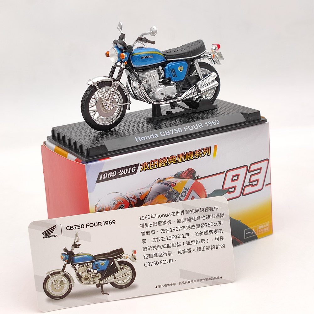 1/24 Scale Diecast Motorcycle Model - Honda CB750, Valkyrie, VFR750R, GORILLA, Goldwing, RC213V - Collector's Gift for Bike Enthusiasts - Perfect for Display, Gifts & Motorcycle Decor