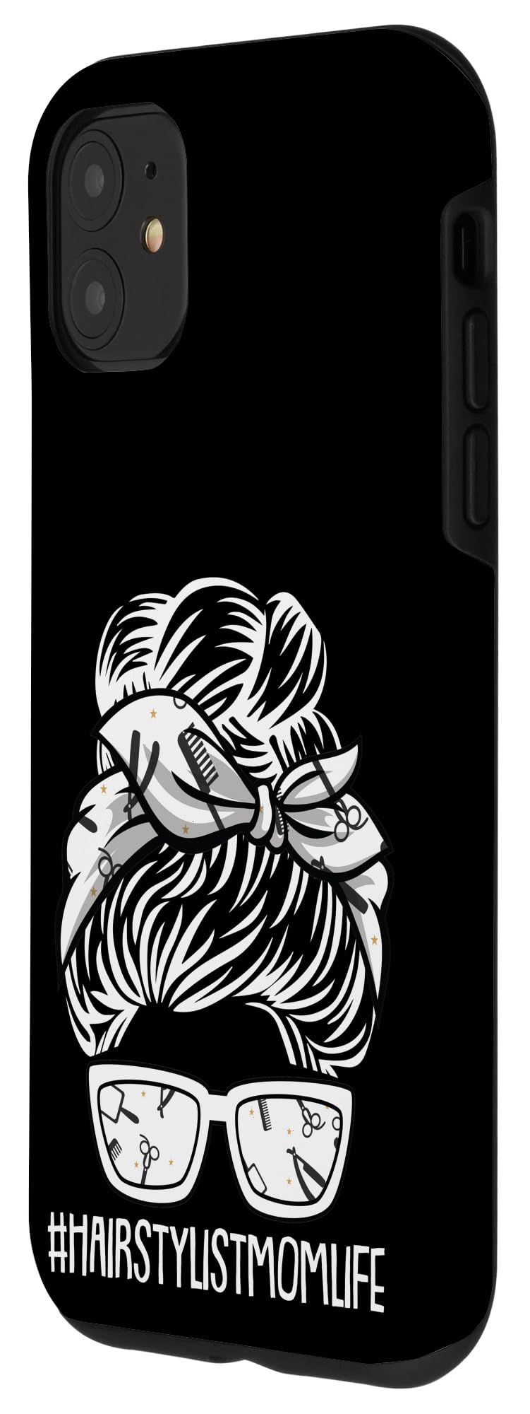iPhone 11 Case for Hair Stylists - Perfect Gift for Mom, Mother's Day, Hairdresser & Stylist Moms - Durable Phone Cover for Work & Daily Use