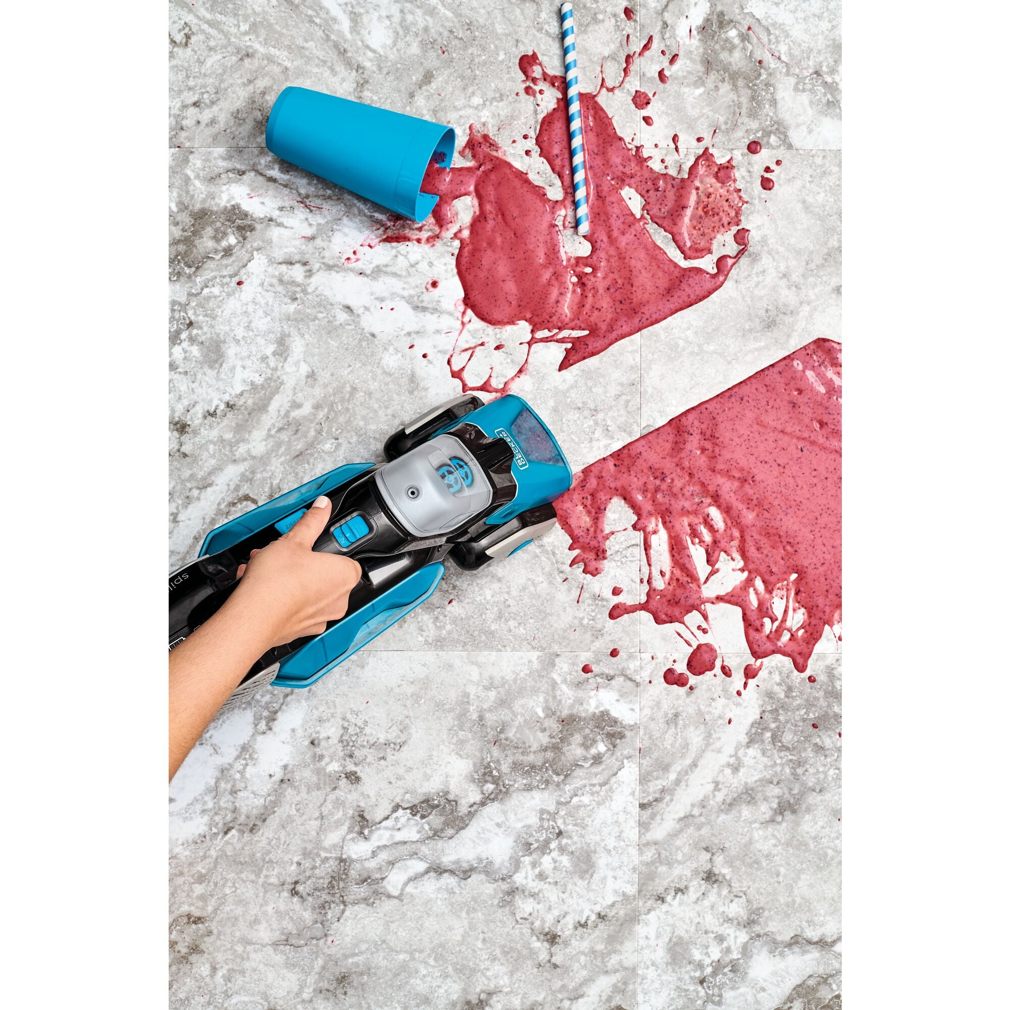 Spillbuster™ Cordless Portable Carpet Cleaner - Powerful Spot & Stain Remover for Pets, Kids, and Home Use - Ideal for Carpets, Upholstery, and Car Interiors