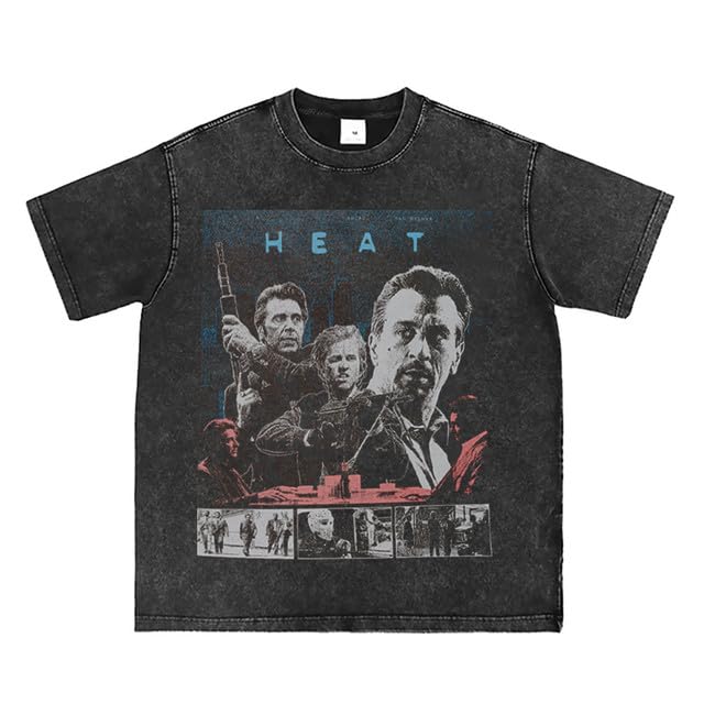 Bellelement Vintage 90s Movie Mugshot T-Shirt - Retro Gangster Tee for Men & Women - Perfect for 90s Theme Parties, Casual Wear & Hip Hop Fashion