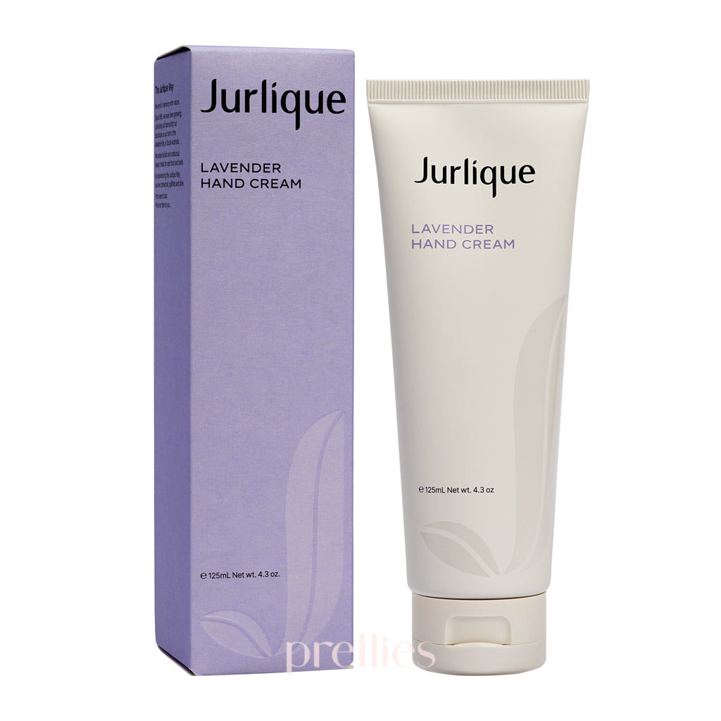 Jurlique Lavender Hand Cream 125ml - Soothing Moisturizer for Dry Hands - Natural Skincare Gift Set - Perfect for Travel, Office & Daily Hydration
