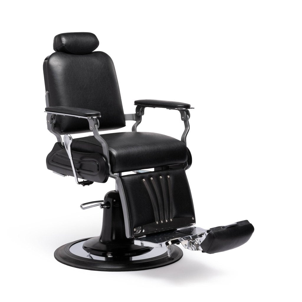 Lanvain Knox Canada Classic Superlative Barber Chair - 13W & 13B Adjustable Salon Styling Chair for Professional Haircuts & Shaves | Perfect for Barbershops & Home Grooming