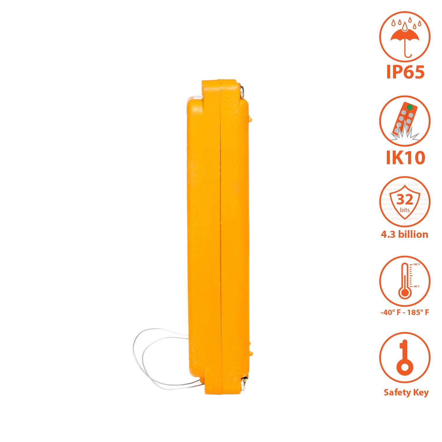 Prowinch 2 Channel 2 Speed Wireless Remote Control Switch - Multi Voltage 65V-440V AC - for Industrial Equipment, Hoists, Cranes & Motors