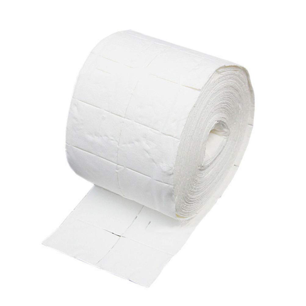 Beaupretty 300-Piece White Nail Polish Remover Towels | Disposable Nail Washing Paper for Salon & Home Manicure | Quick & Easy Nail Cleanup