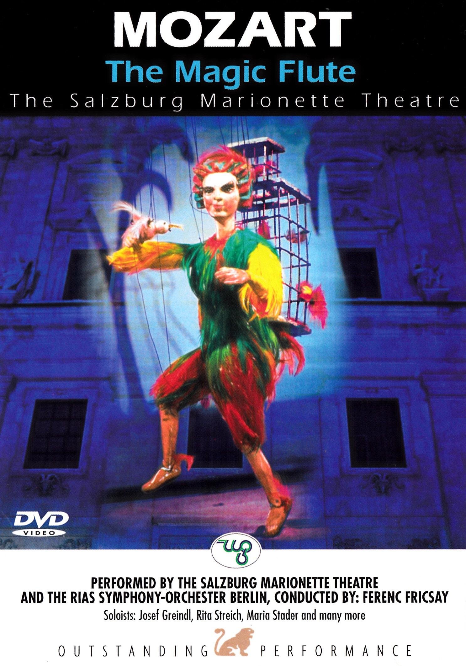 Magic Flute DVD - PAL Region 2 - Classic Opera Film for Home Theater & Music Lovers