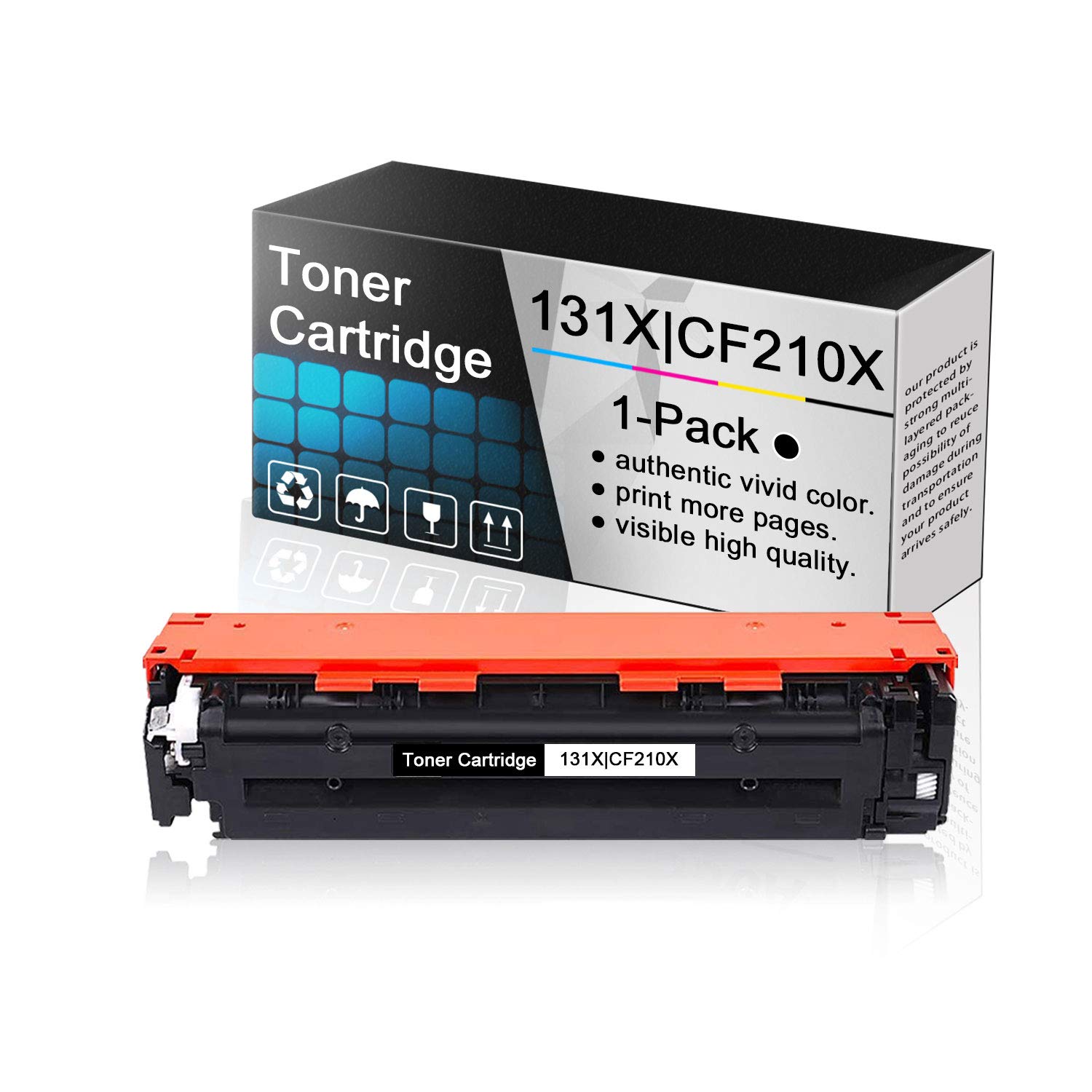 Compatible 131X Black Toner for HP Laserjet Pro 200 - Home & Office Printing