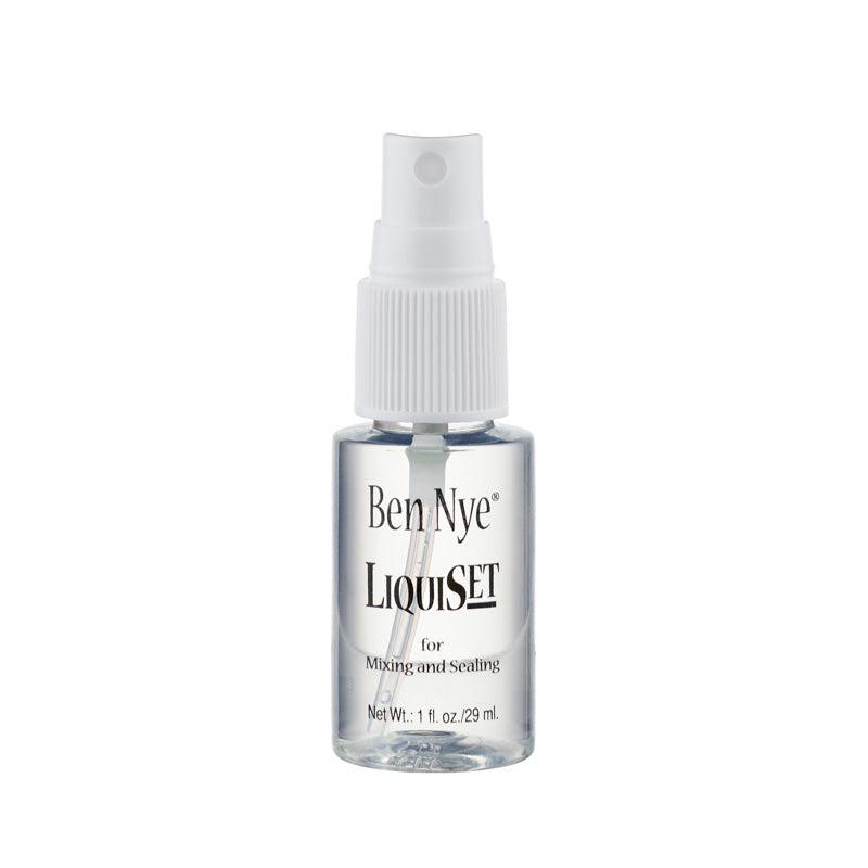 Ben Nye LiquiSet Mixing Liquid - Professional Makeup Adhesive for Special FX, Prosthetics & Body Painting - Perfect for Halloween, Cosplay & Theater Makeup Artists