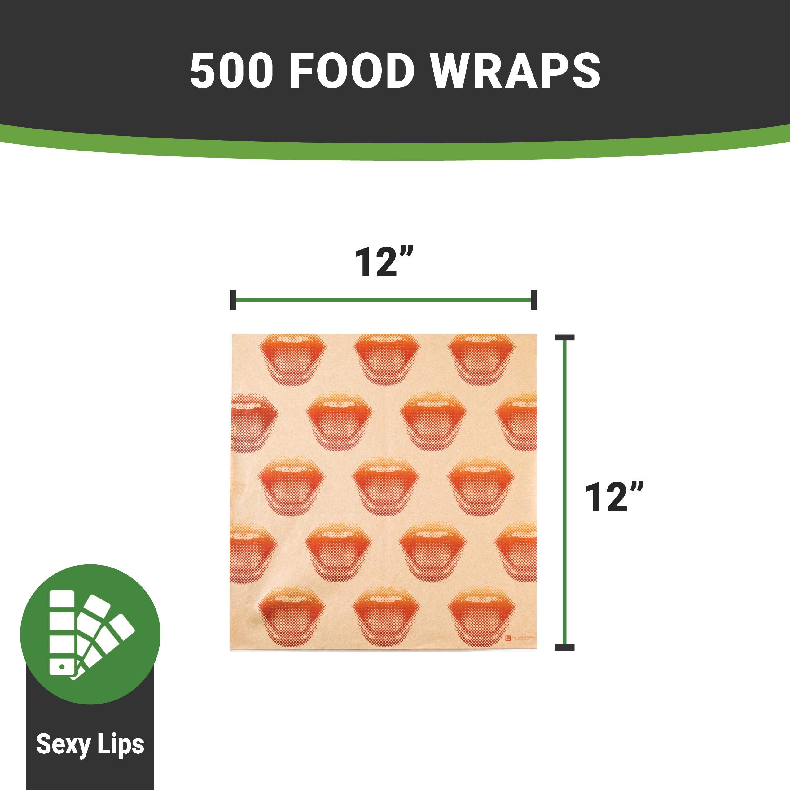 500-Pack 12x12 Inch Greaseproof & Microwavable Kraft Pastry Sheets - Durable Sandwich Wrapping Papers for Restaurants, Bakeries & Coffee Shops | Perfect for Food Basket Liners, Takeout Packaging & Bakery Display