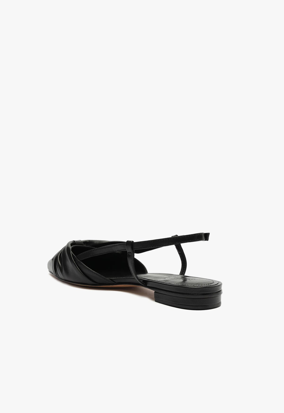 Judy Flat Leather Pump Shoes for Women - Comfortable & Stylish Slip-On Pumps for Work, Office, and Casual Wear