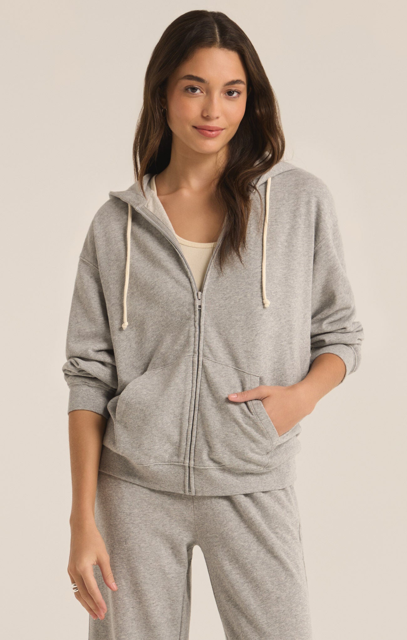 Academy Zip Up Hoodie for Men & Women - Lightweight Fleece Pullover with Front Pockets | Perfect for Gym, Running, Casual Wear & Outdoor Activities