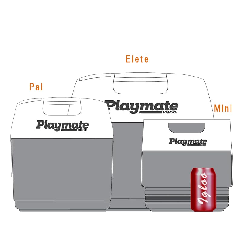 IGLOO Outdoor Playmate Cooler Box - Portable Insulated Picnic Cooler for Camping, Beach, BBQ & Outdoor Adventures