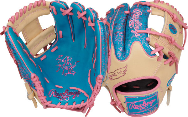 Rawlings Heart of the Hide Hot Vibe Baseball Glove - RGGC Series - PROR204W 2TEC 11.5 Inch for Youth & Adult Players - Perfect for Infield, Outfield & Practice Sessions