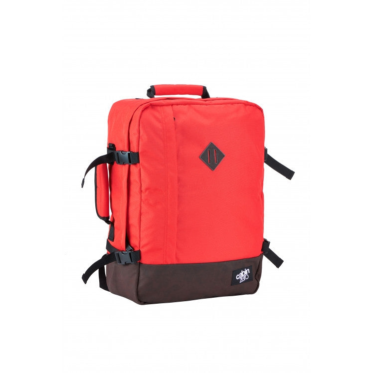 CabinZero Vintage 44L Travel Backpack - Lightweight Carry-On Luggage for Men & Women | Perfect for Airplane, Hiking, Camping & Weekend Getaways