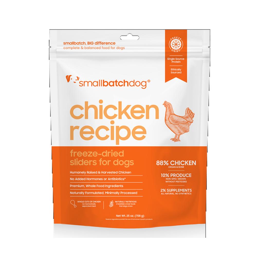 Premium Freeze Dried Humanely Raised Chicken Dog Food - Grain-Free, High Protein Natural Treats for Small & Large Dogs - Perfect for Training, Travel & Outdoor Adventures