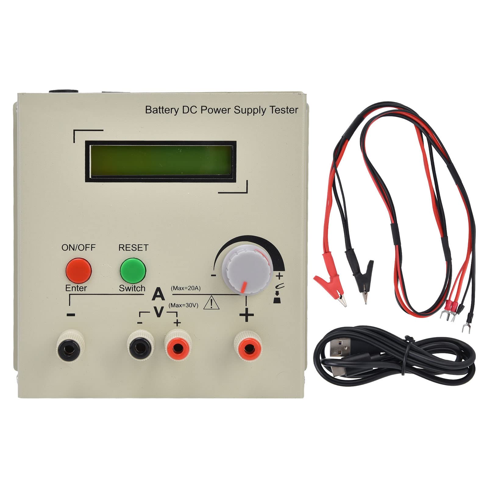ANKROYU MD150 MD250 Battery Tester - High Accuracy Power Meter for Current, Voltage & Dynamic Testing | Portable Iron Battery Analyzer for Car, Solar & Home Appliances | Perfect for Mechanics & DIY Enthusiasts