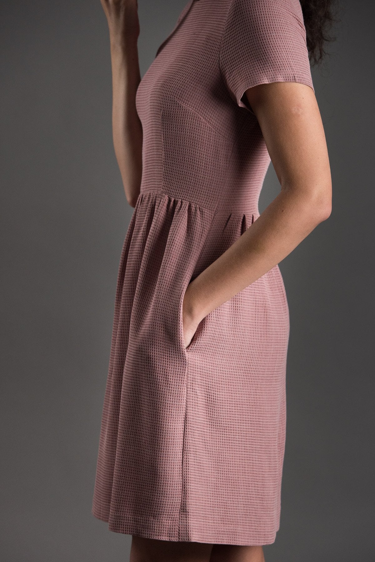 The Avid Seamstress - Women's Floral Day Dress with Pockets | Comfortable & Stylish Summer Dress for Casual Wear, Office, or Brunch Outings