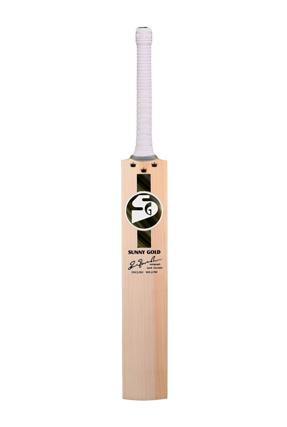 Premium SG Sunny Gold English Willow Cricket Bat - Professional Grade for Matches & Training - Perfect for Cricket Enthusiasts & Players