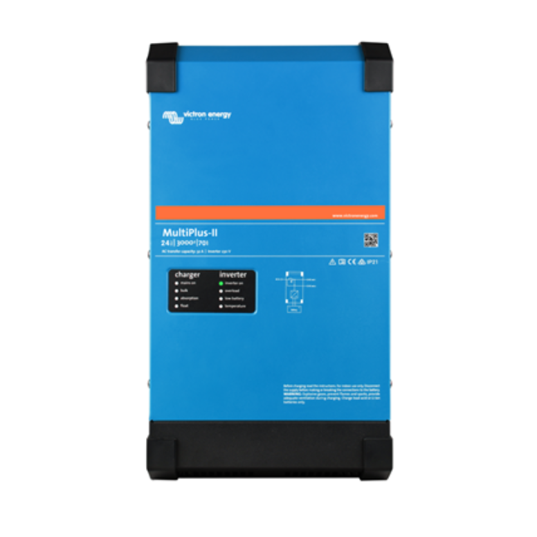 Victron Energy MultiPlus II 24V 3000VA 70A 230V Pure Sine Wave Inverter Charger - Perfect for RVs, Boats & Off-Grid Solar Power Systems