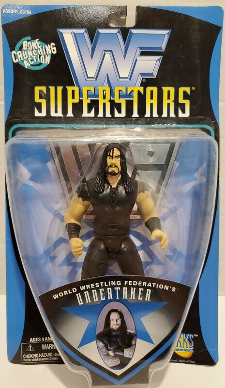 1998 WWF Jakks Pacific Best of 1997 Series 2 Undertaker Action Figure - Exclusive Collectible Wrestling Toy for Display & Play - Perfect for WWE Fans and Collectors