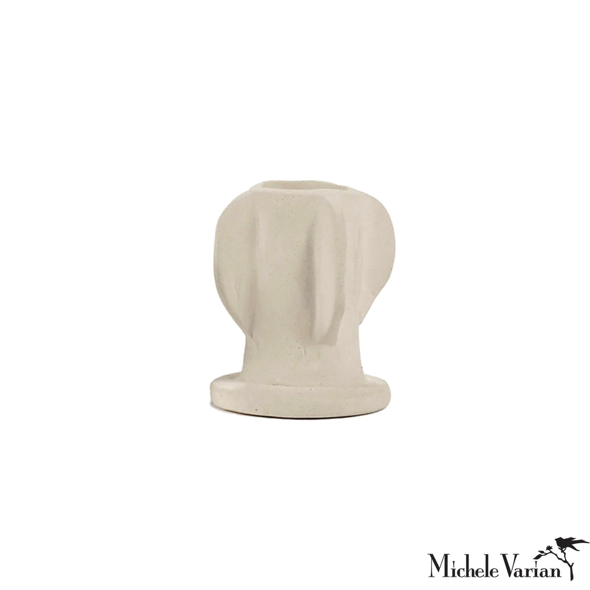 Elegant Fluted Column Candle Holders Set of 2 - Modern Home Decor for Dining Table, Wedding Centerpieces, and Romantic Ambiance