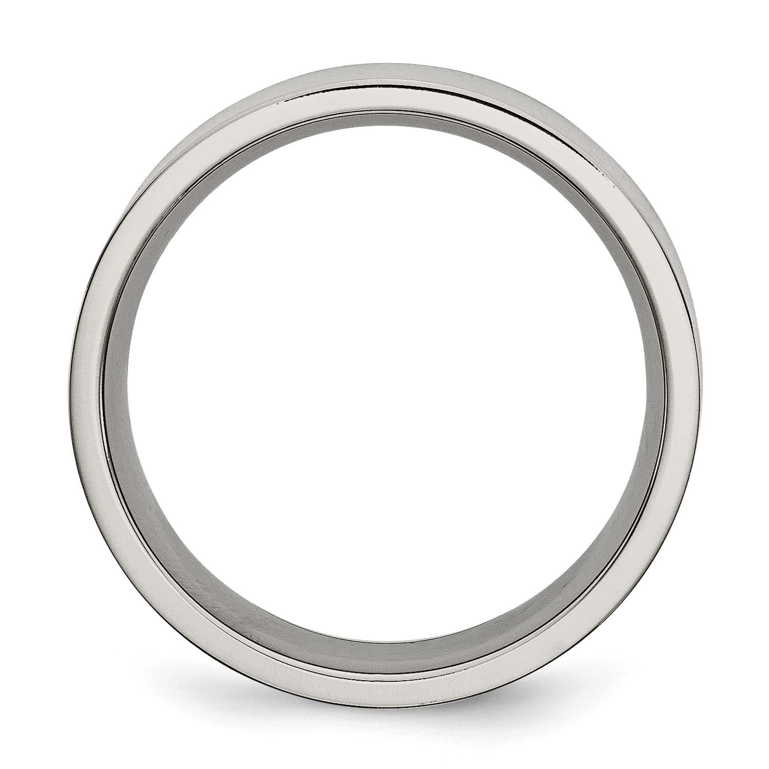 Titanium 8mm Plain Classic Wedding Band Ring for Men & Women - Durable, Hypoallergenic & Comfort Fit - Perfect for Engagement, Anniversary & Everyday Wear