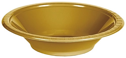 Creative Converting 28103051 Gold Party Supplies - Elegant Decorations for Birthdays, Weddings & Special Events