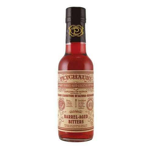 Peychaud's Barrel Aged Bitters 148ml | Premium Cocktail Bitters for Old Fashioned, Sazerac & Mixology | Artisanal Bar Essential