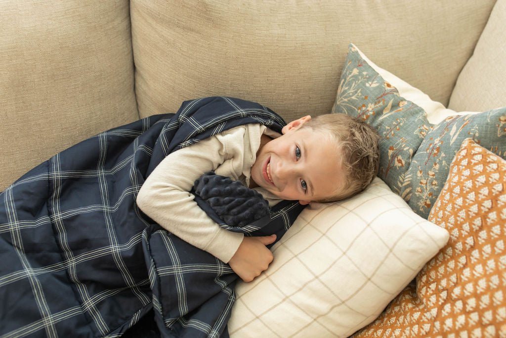 Blair Mini Blanket - Soft & Cozy Travel Blanket for Adults & Kids - Perfect for Airplane, Car, Office & Home Use