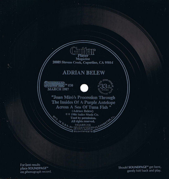 Adrian Belew - Joan Miro's Procession Through The Insides Of A Purple Antelope (7
