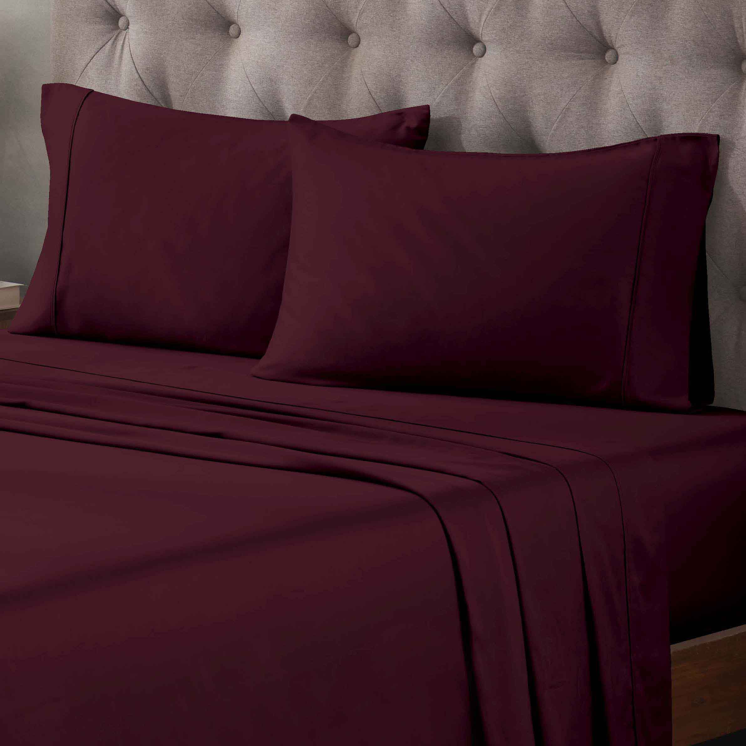 Premium 400 Thread Count Egyptian Cotton Bed Sheet Set - Soft, Breathable & Durable for Ultimate Comfort - Perfect for Luxury Bedrooms & Hotels