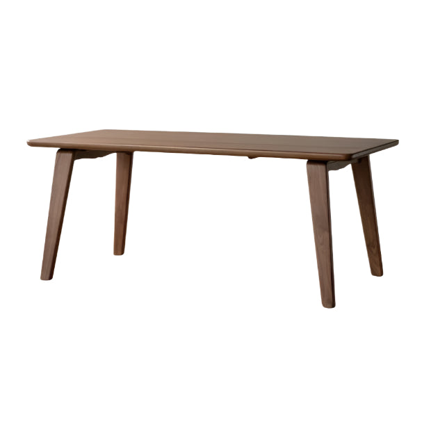 70.8x33.4x29.5 inch / 180x85x75 cm / Walnut Color / Ash dining table