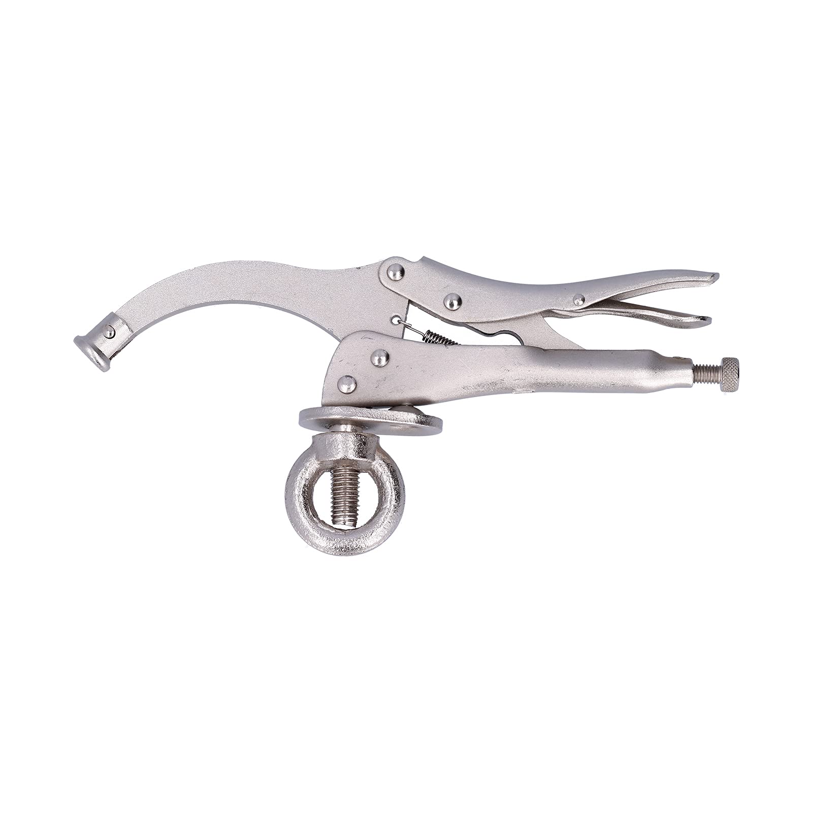 Locking Pliers - Heavy Duty Bench Drill Clamp with Firm Grip, Flexible Design for Woodworking, Gardening & DIY Hand Tools (11 Inch) - Perfect for Workshop Projects, Home Repairs & Crafting