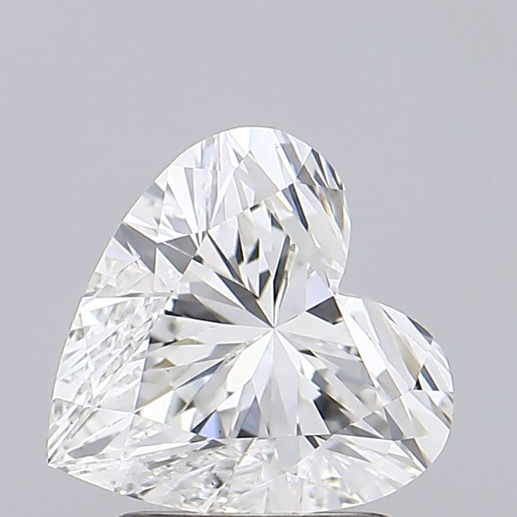 2.02 Carat Heart Shape Lab Grown Diamond - GIA Certified, VVS Clarity, Ideal Cut for Engagement Rings & Anniversary Gifts