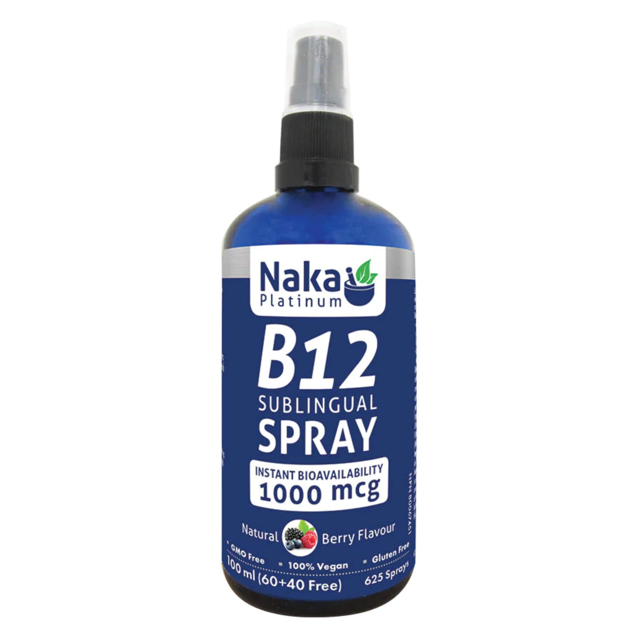 Best Vitamin B12 Sublingual Spray for Energy & Metabolism Boost - Fast Absorption, Natural Berry Flavor - Perfect for Athletes, Vegans & Busy Professionals