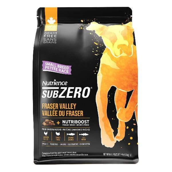 Nutrience SubZero Fraser Valley Small Breed Dry Dog Food - Premium Grain-Free Nutrition for Small Dogs - Perfect for Active & Indoor Pets