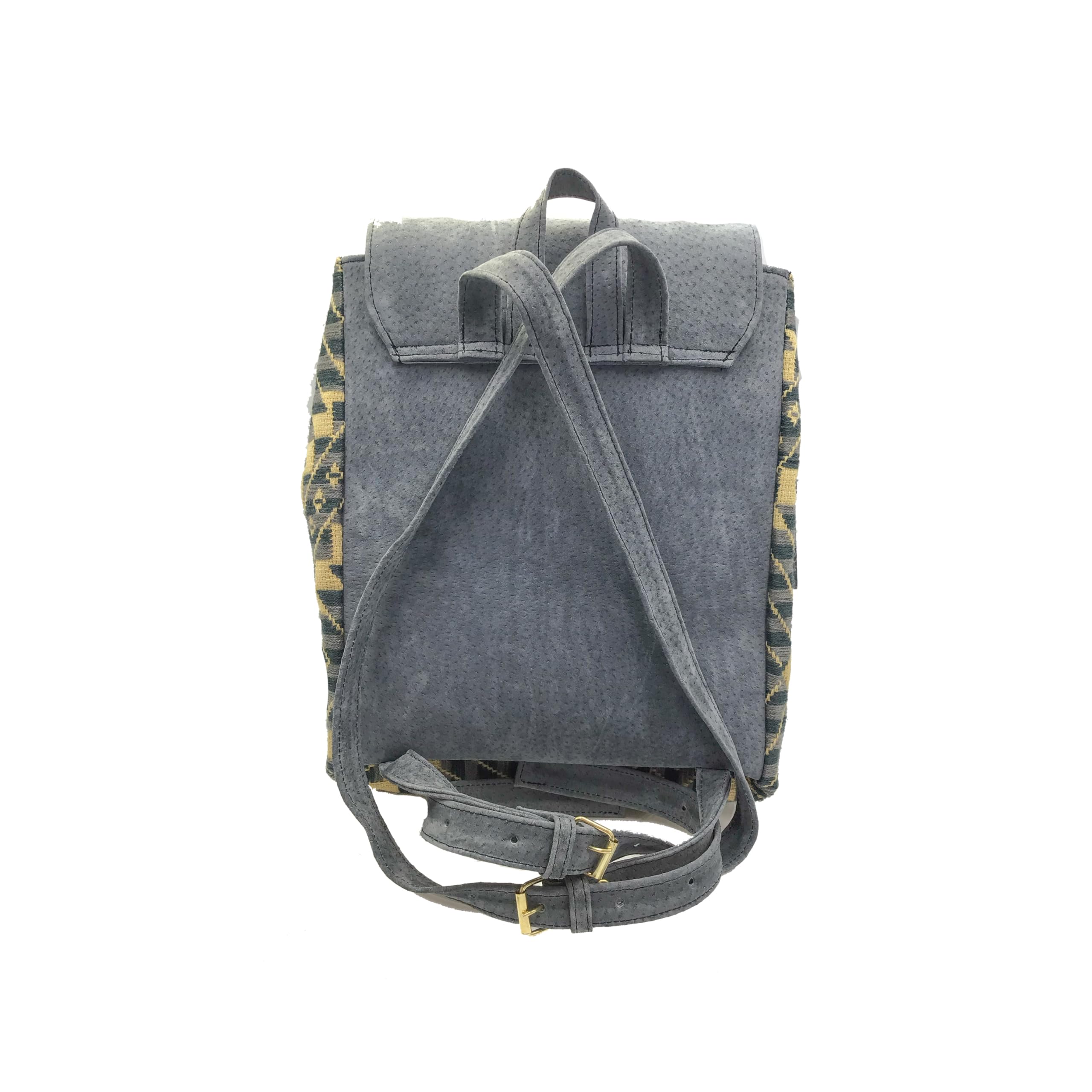Handmade Mexican Leather Backpack 'María' by Jühue Artesanal - Pink Embroidered Unique Piece with Artisan Craftsmanship | Perfect for Travel, Work & Everyday Use