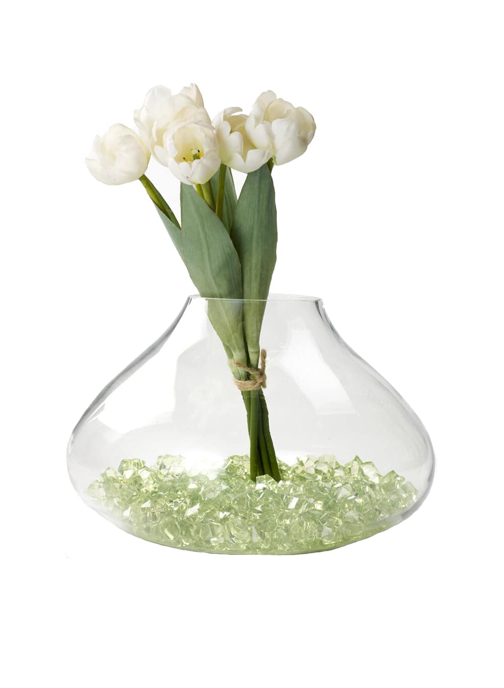 Serene Spaces Living Small Clear Glass Terrarium Vase - 11.5