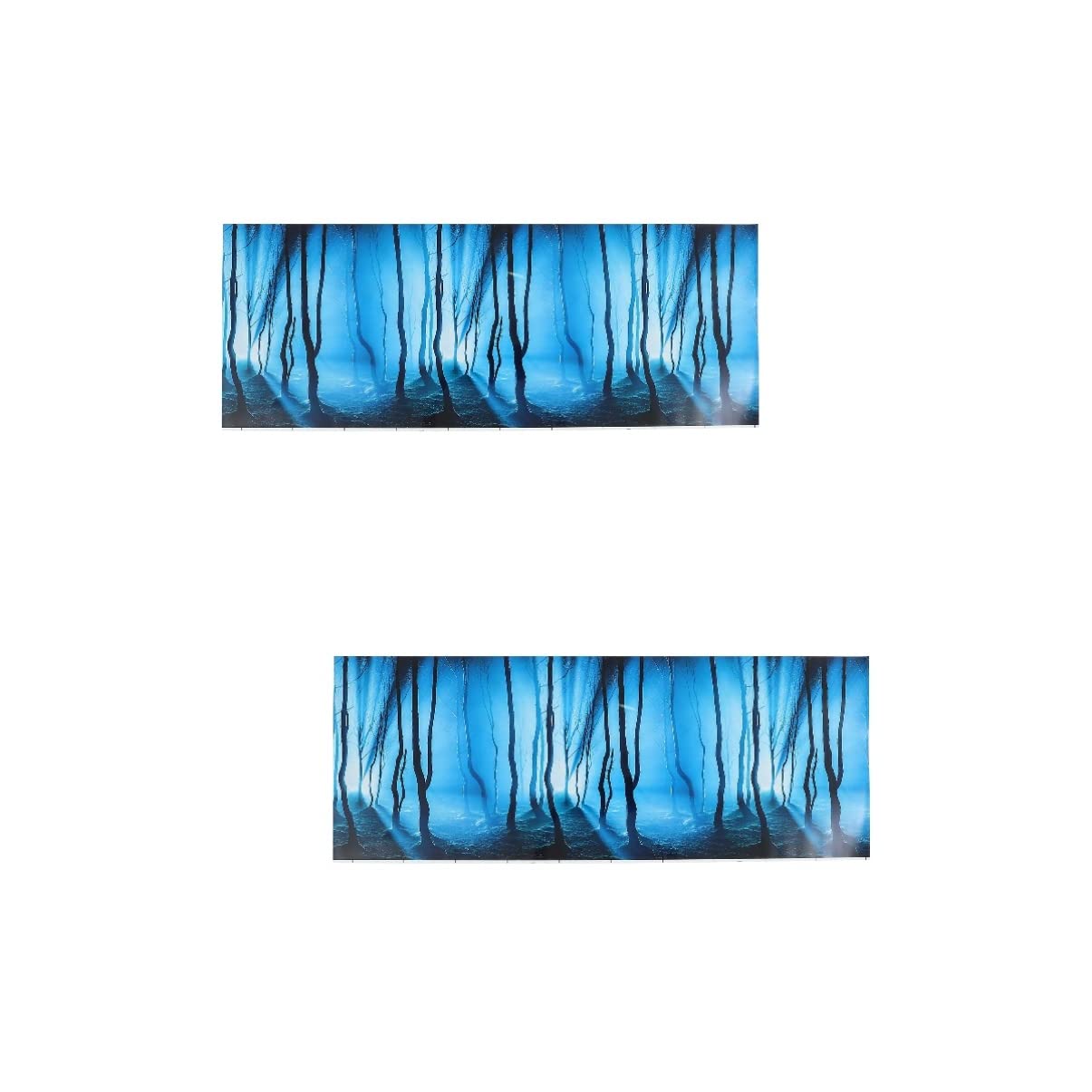 Mipcase 2-Pack 3D Aquarium Background Sticker - Double-Sided Fish Tank Backdrop for Freshwater & Saltwater Tanks - Perfect for Home, Office Decor & Aquatic Pet Habitats
