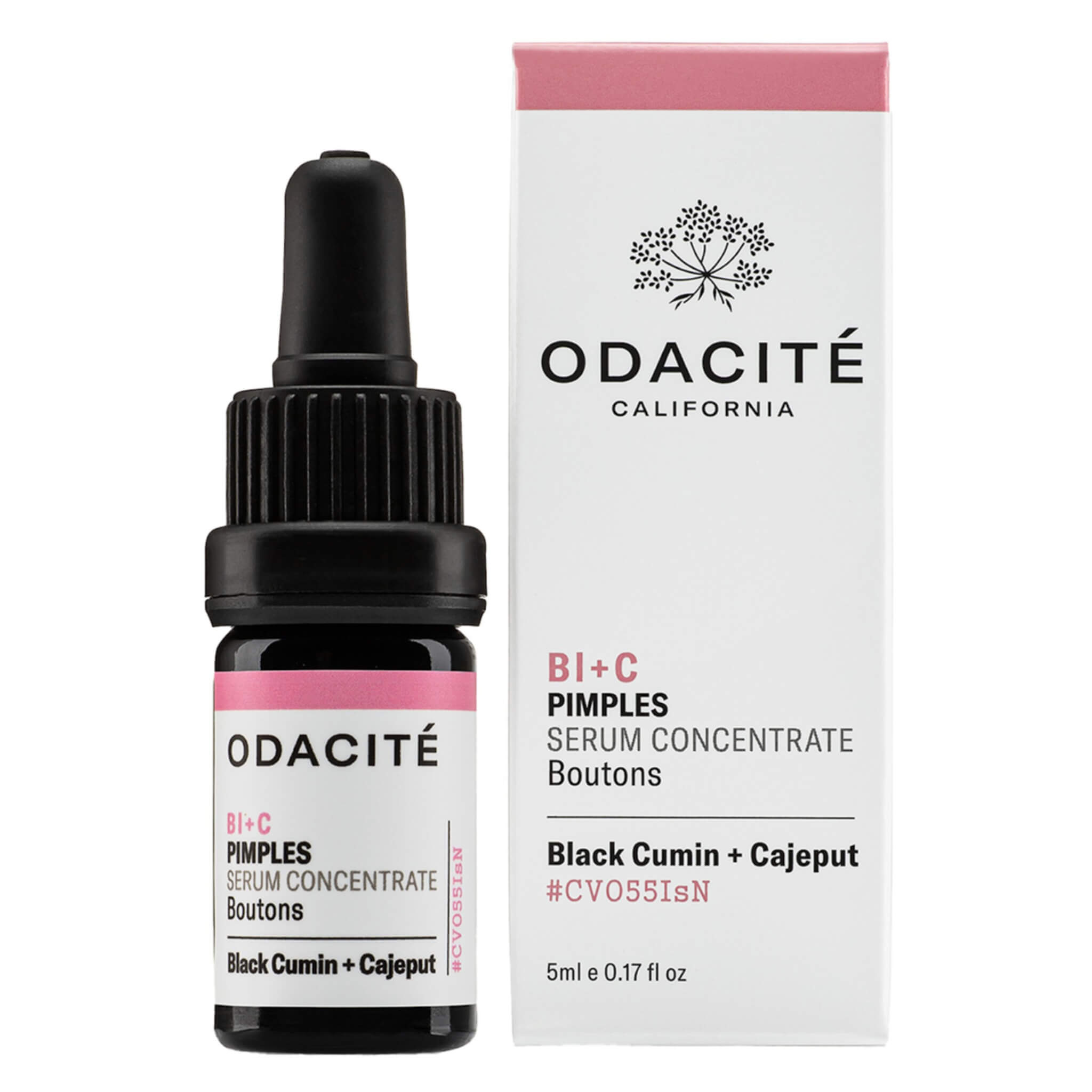 BI+C Black Cumin + Cajeput Serum Concentrate for Acne & Pimple Treatment - Clear Skin Solution for Oily & Problematic Skin | Day & Night Use