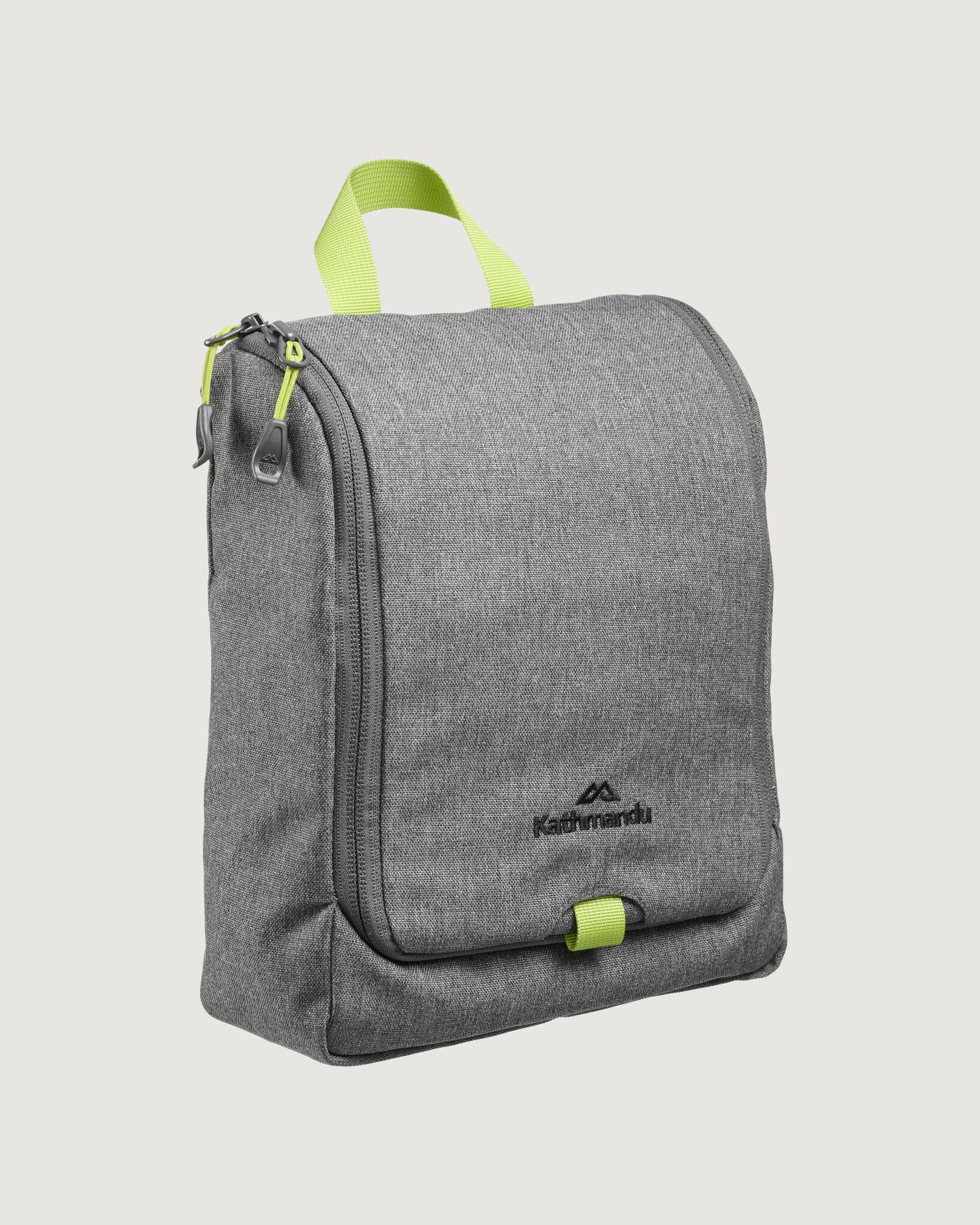 Classic Hanging Toiletry Bag for Travel - Mid Grey | Waterproof Cosmetic Organizer for Bathroom, Gym & Camping Essentials