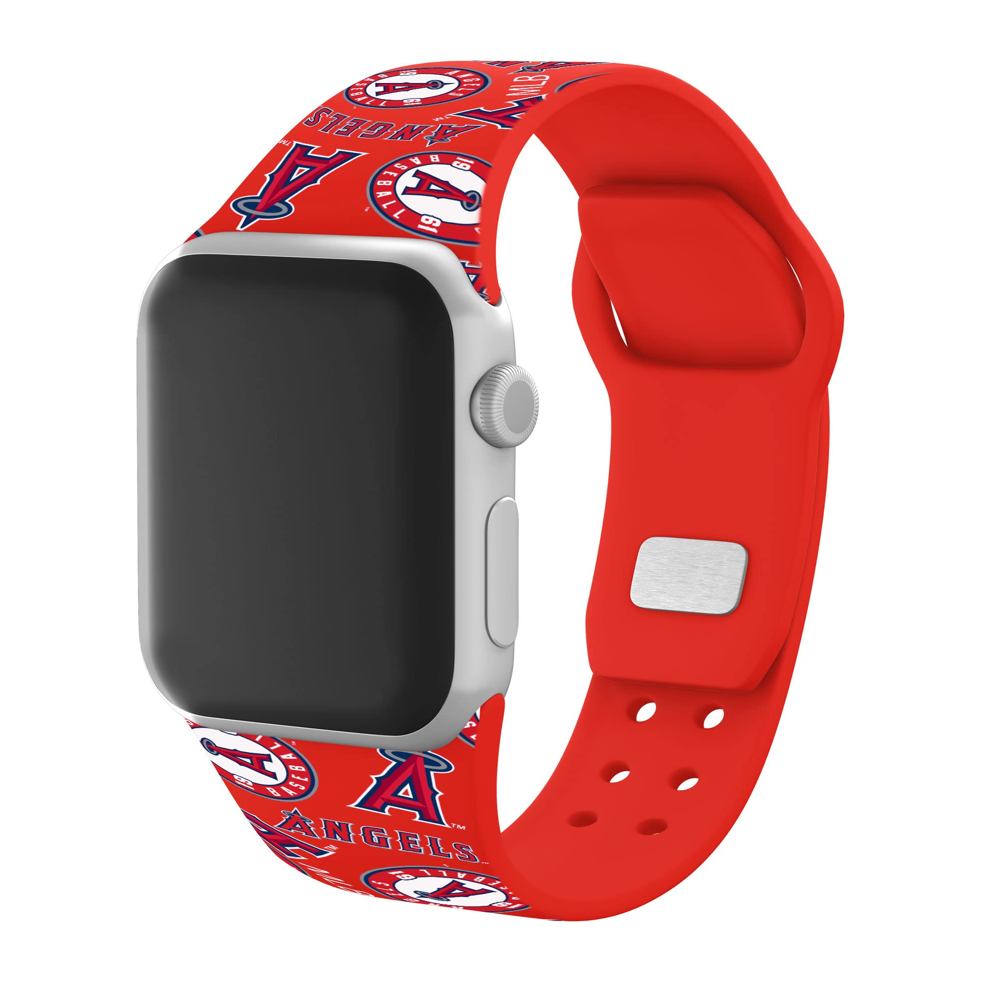 Los Angeles Angels HD Game Time Watch Band for Apple Watch - Perfect for Sports Fans & Game Day Outfits