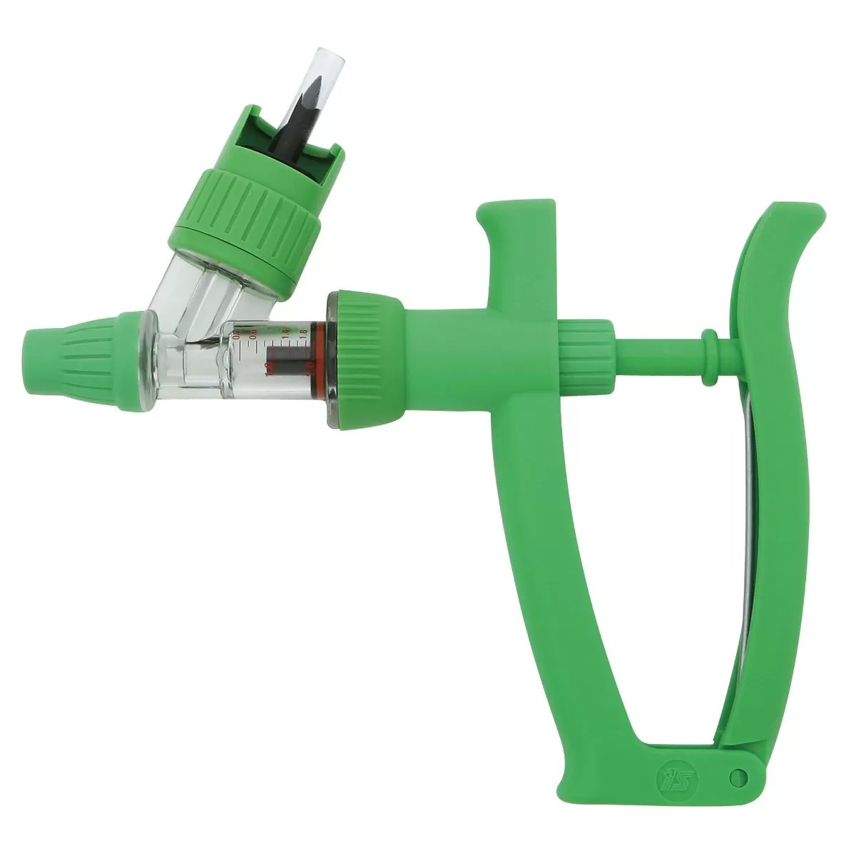 BMV™ Bottle Mount Syringes - 60ml Plastic Syringe with Luer Lock for Medical, Lab & DIY Projects - Perfect for Dispensing Liquids, Glue, Oils & More