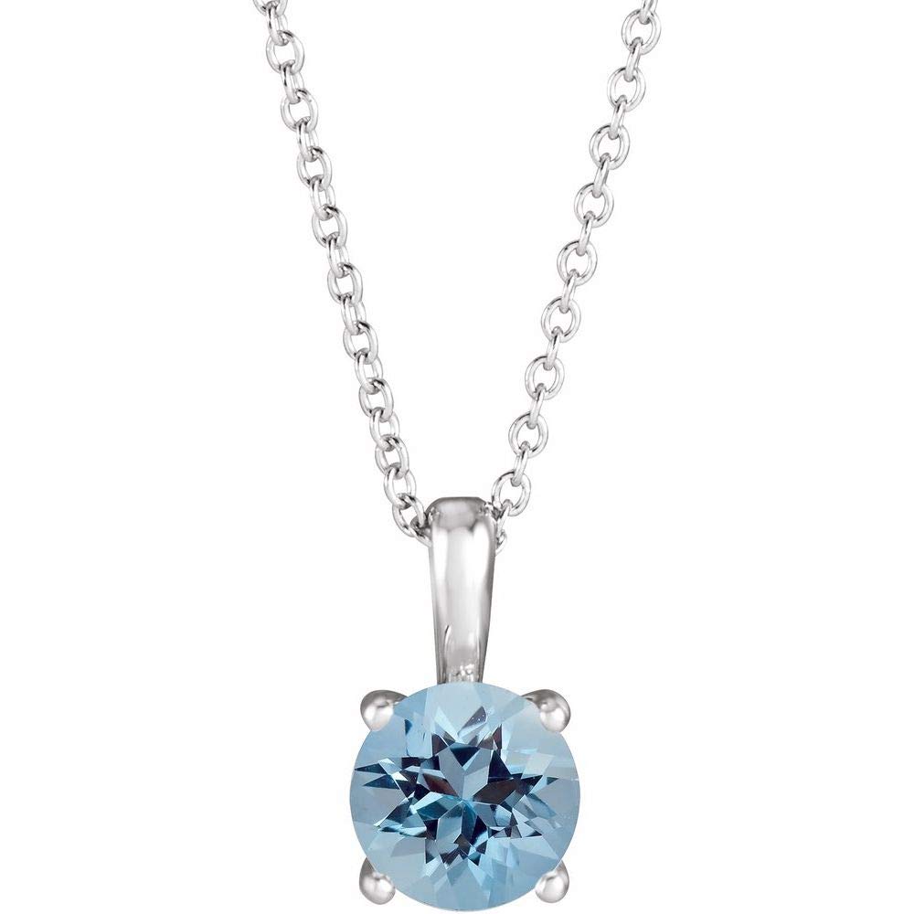 Solitaire Charm Pendant Necklace - Adjustable Chain for Women | Perfect for Valentine's Day, Anniversary & Everyday Elegance