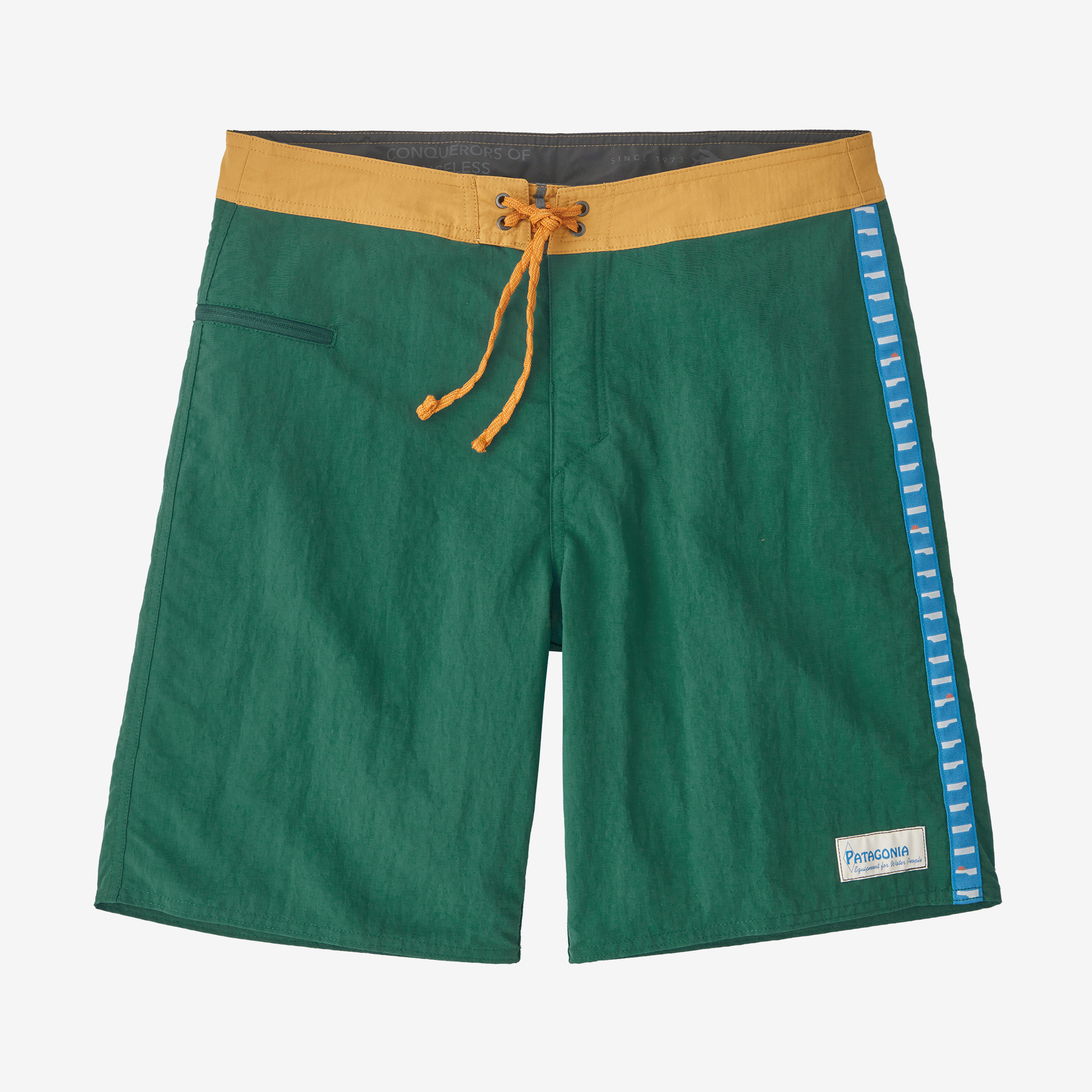 Men's Quick-Dry Swim Trunks with UPF 50+ Sun Protection - Wavefarer® Boardshorts for Beach, Pool & Surfing - 19