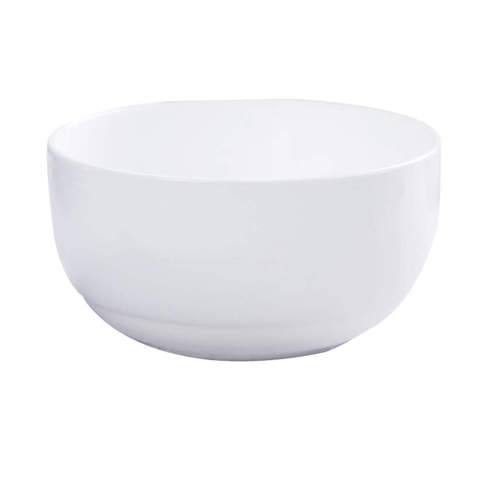LIUFS 10-Pack Porcelain Bowls Set - White Ceramic Bowls for Cereal, Soup, Salad, Rice & Food Prep - Dishwasher & Microwave Safe - Perfect for Dining, Entertaining & Everyday Use