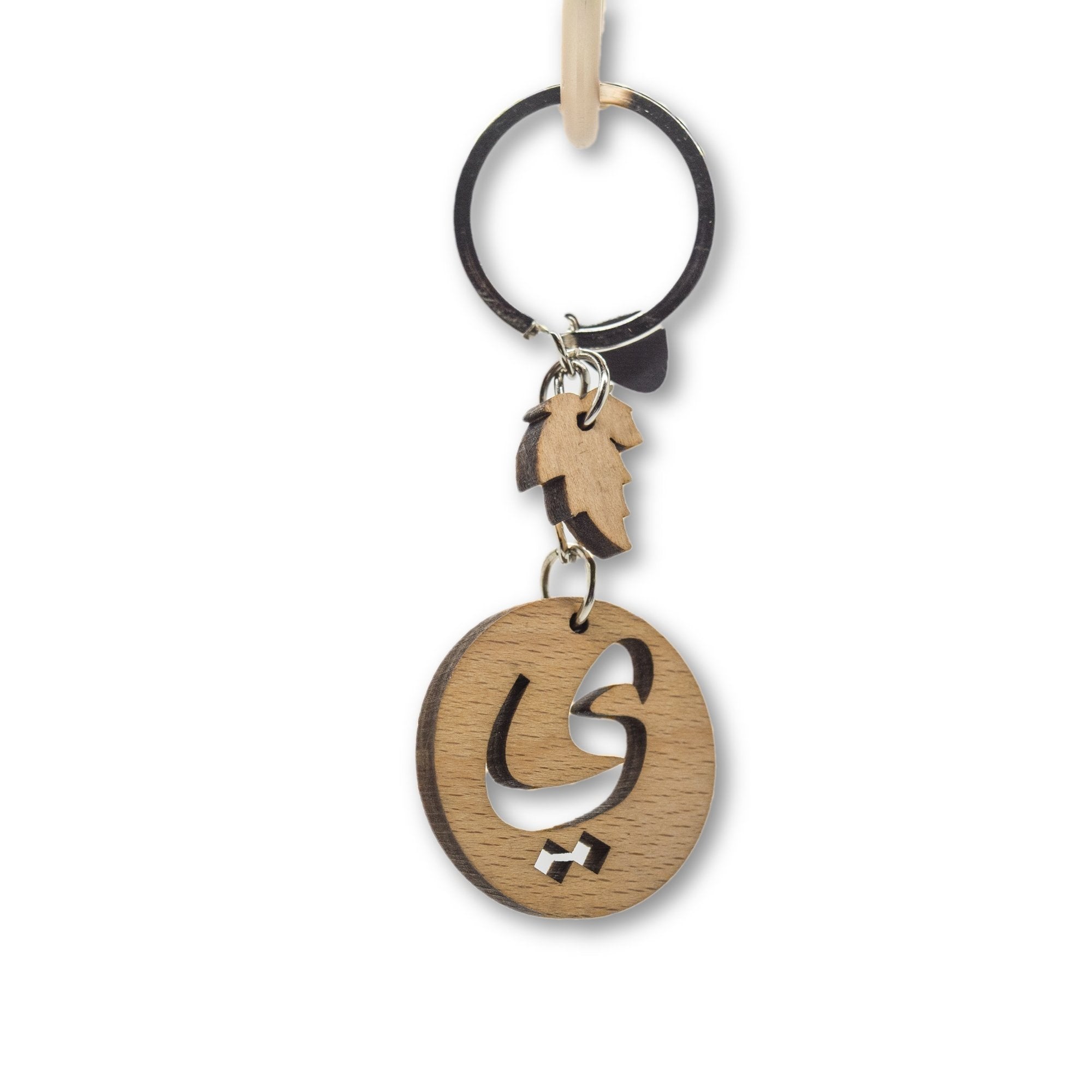 Arabic Letter Keychains - Personalized Arabic Alphabet Keyrings for Gifts, Home & Office Decor - Perfect for Eid, Ramadan, Arabic Learners & Cultural Enthusiasts