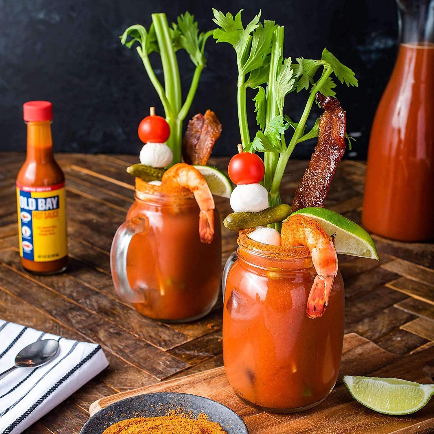 Old Bay Limited Edition Hot Sauce - 5 Fl Oz (Pack of 3) | Spicy Seafood Seasoning for Crabs, Shrimp & More | Perfect for Grilling, Cooking & Gifts