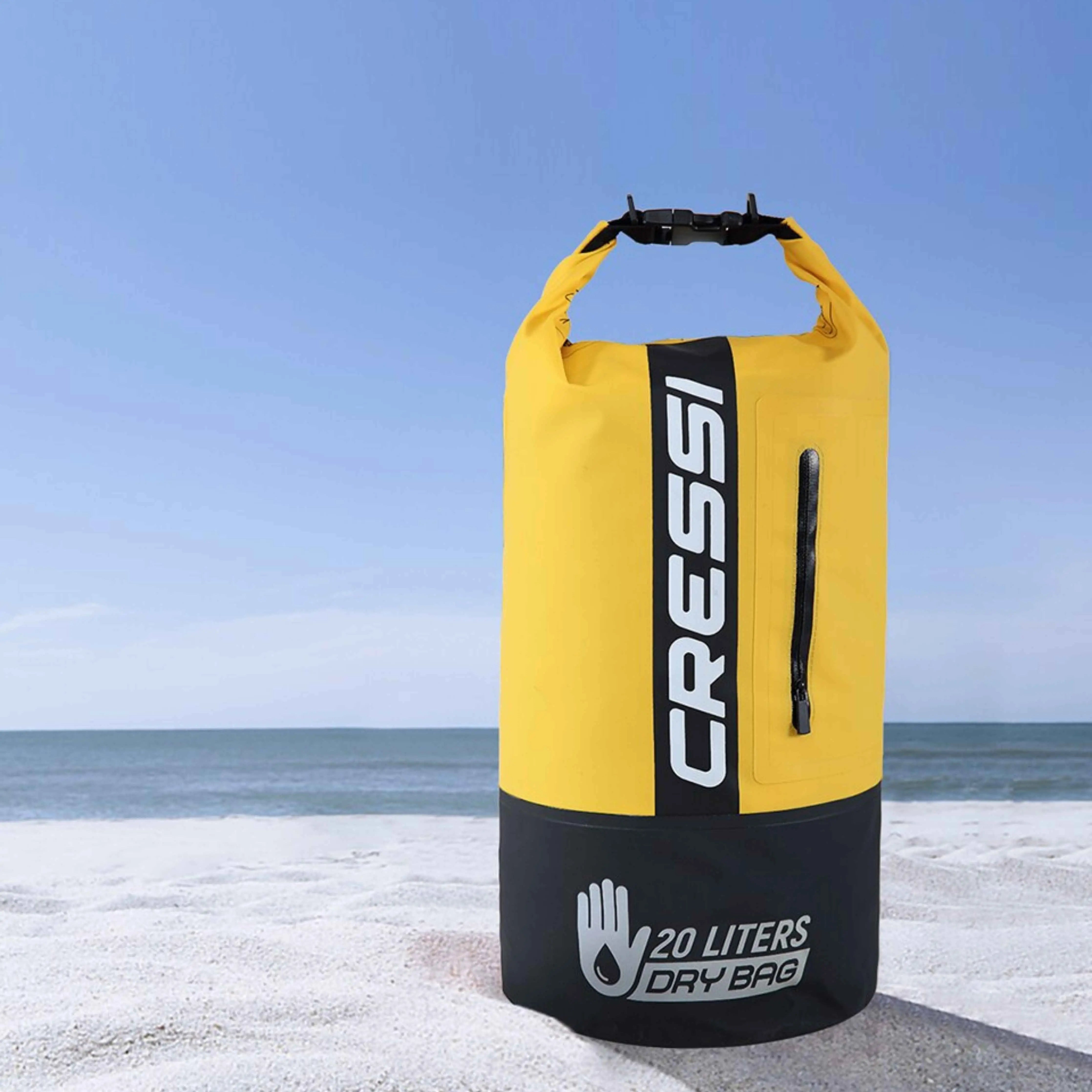 Cressi Waterproof Backpack for Kayaking, Swimming & Water Sports - Lightweight Dry Bag for Beach, Boating & Outdoor Adventures